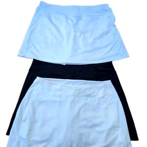 Bundle Women's Athletic Skirts White and Black Sz P/M